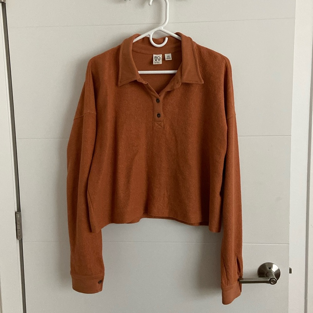 Roxy brunt orange sweater